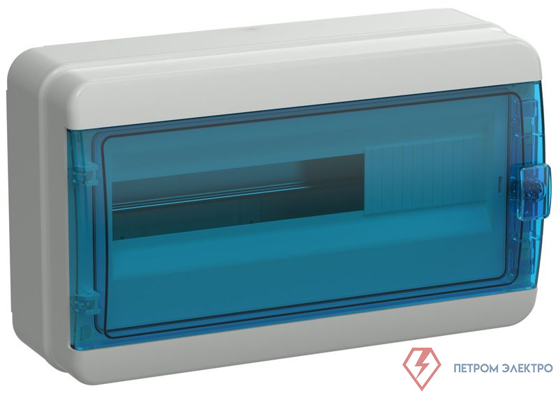 Корпус КМПн-18 TEKFOR IP65 син. прозр. дверь пластик. IEK TF5-KP72-N-18-65-K03-K07 0