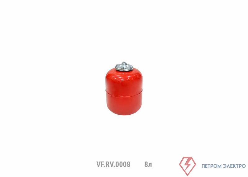 Бак расширительный вертикальный RV 8л красн. (90шт/пал) VALFEX VF.RV.0008