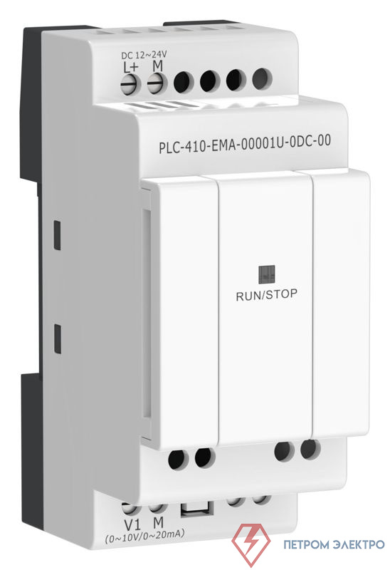 Модуль входов выходов ПЛК 410 1 UO (0-20мА/0-10В) 24В DC ONI PLC-410-EMA-00001U-0DC-00