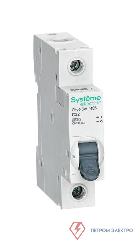 Выключатель автоматический 1п City9 Set (АВ) C 32А 6кА 230В SE C9F36132