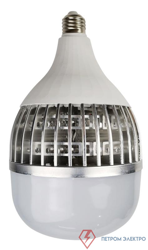 Лампа светодиодная высокомощная PLED-HP-TR130 85Вт цилиндр матовая 6500К холод. бел. E27/E40 (переходник в комплекте) 7200лм JazzWay 5036284