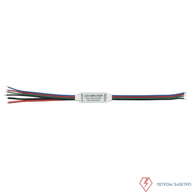 Контроллер-повторитель ULC-Q502 RGB для светодиод. RGB лент 12В 72Вт Volpe UL-00002274