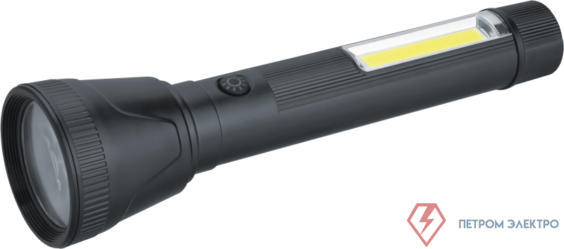 Фонарь светодиодный ручной 95 738 NPT-CP30-ACCU пласт. 1LED 4Вт+1COB 2Вт Li-Ion 3.7В 4реж IPX2 NAVIGATOR 95738