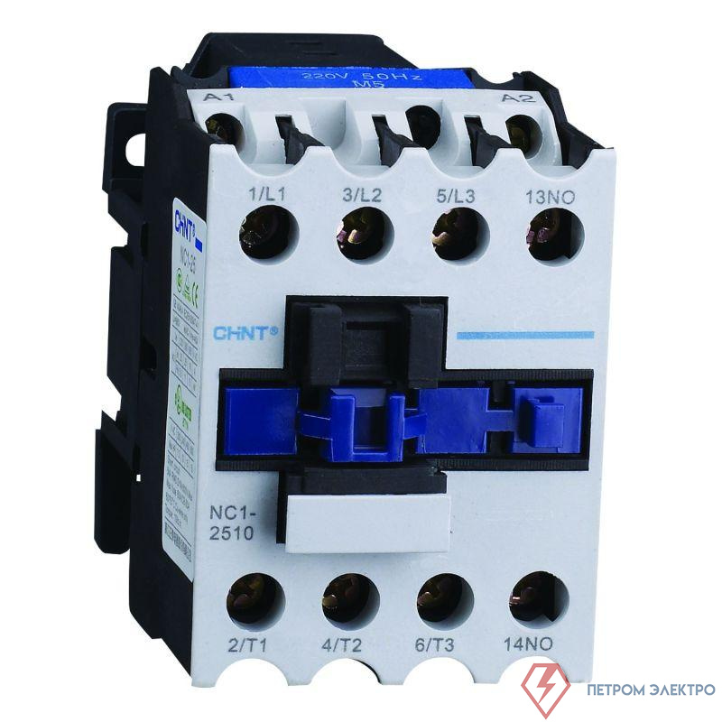 Контактор NC1-2504 4п (4НО) 25А кат. 230В AC (R) CHINT 221726