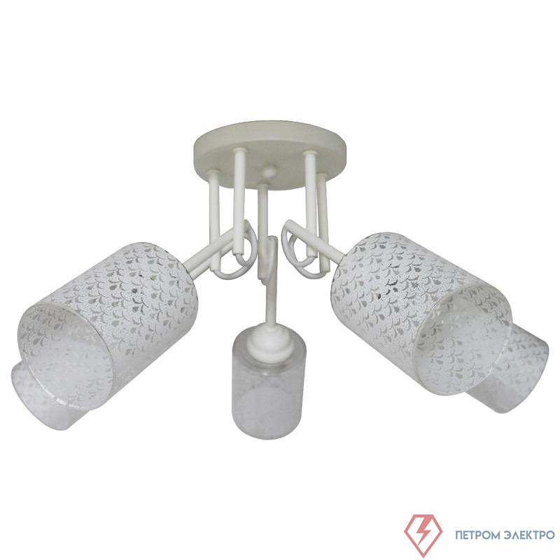 Светильник "Джаз" 151 НПБ 01-5х60-136 Е27 ИУ бел. Элетех 1005404554