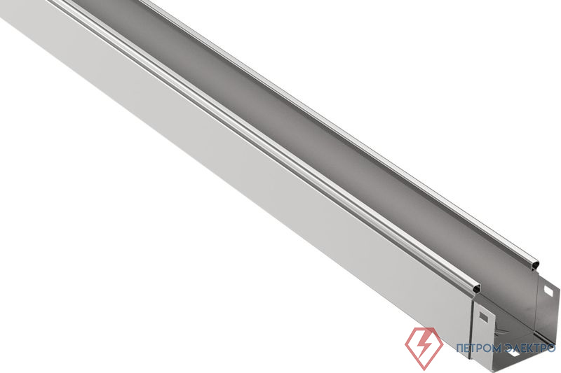 Лоток листовой неперфорир. 100х80 L3000 сталь 0.7мм IEK CLN10-080-100-3