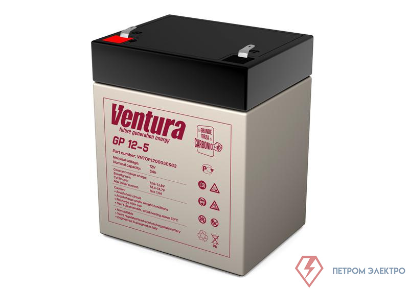 Аккумулятор 12В 5А.ч GP 12-5 Ventura