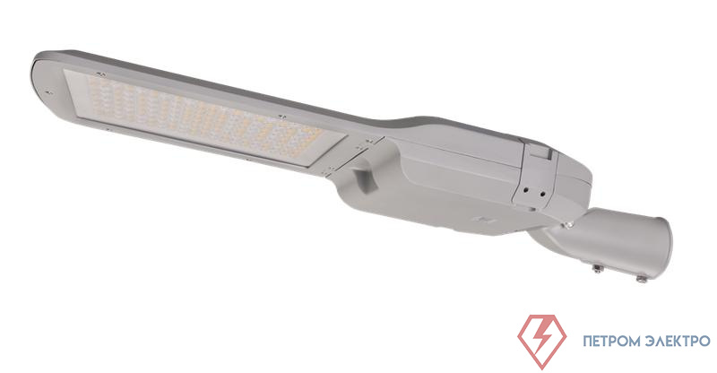 Светильник светодиодный ДКУ RD 20 P 120W SHB2 850 GR CL 695х235х80мм 120Вт 5000К уличный консольный сер. Русский Свет 30122025439