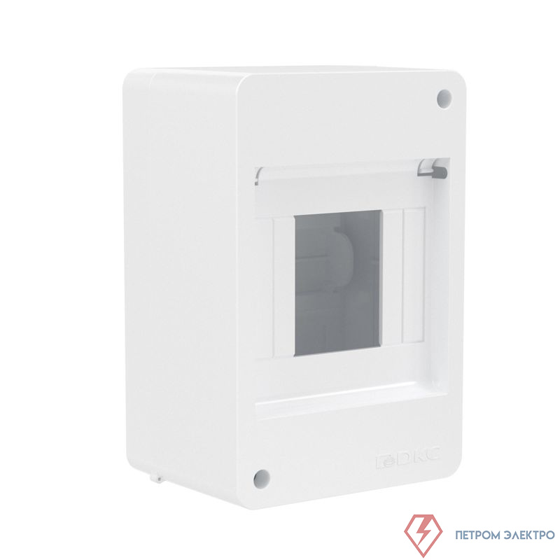 Щиток настенный 4мод. без дверцы бел. DKC F04W0W0
