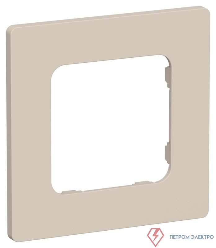 Рамка 1-м СП FLITE РУ-1-К-ФлЛ льняной IEK FI-M12-32-20-K88