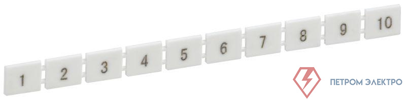 Маркировка для СМК серии 222-41ХХ (уп.50шт) IEK UKZ20D-41XX-MK