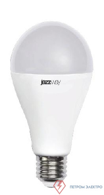 Лампа светодиодная PLED-SP 30Вт A65 5000К холод. бел. E27 230/50 Jazzway 5019720 0