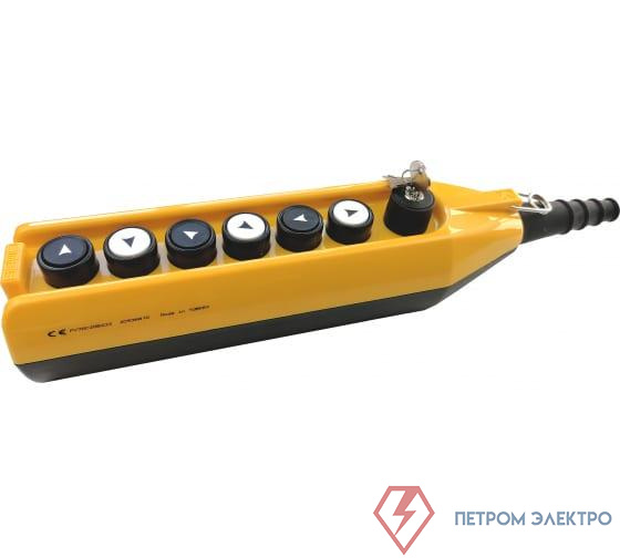 Пульт управления 7-ми кнопочный с ключом EMAS PV7AC20B222