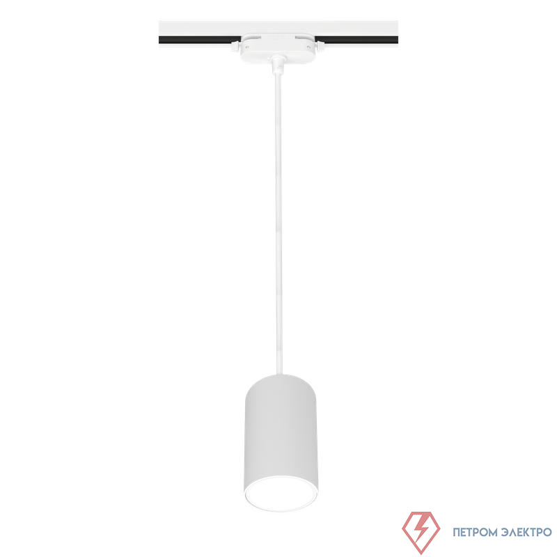 Светильник трековый подвес ARTLINE 55х55х100мм GU10 230В алюм. 2.6кв.м бел. Ritter 59927 6