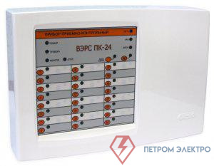 Прибор приемно-контрольный охранно-пожарный ВЭРС-ПК 24П версия 3.2 ВЭРС 00085693