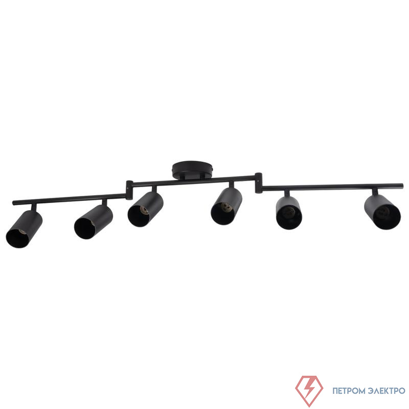 Светильник PCL-0606 6xGU10 IP20 230В BL настен./потолочн. декор. под лампу JazzWay 5066762