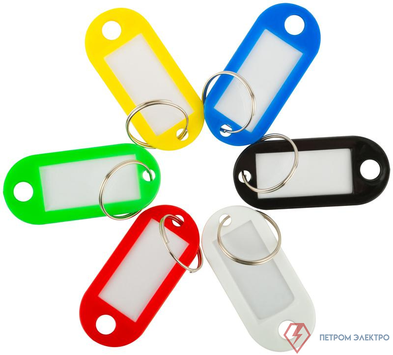 Набор бирок для ключей (уп.6шт) MOS 67402М