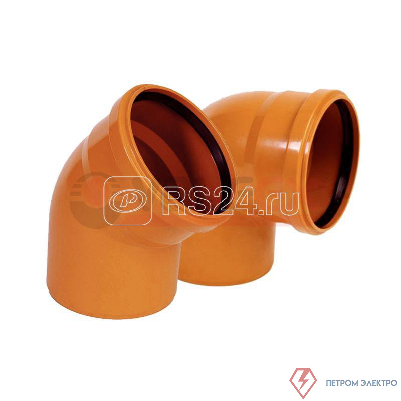 Отвод 67.5град. 110мм рыж. (45) VALFEX 30107110