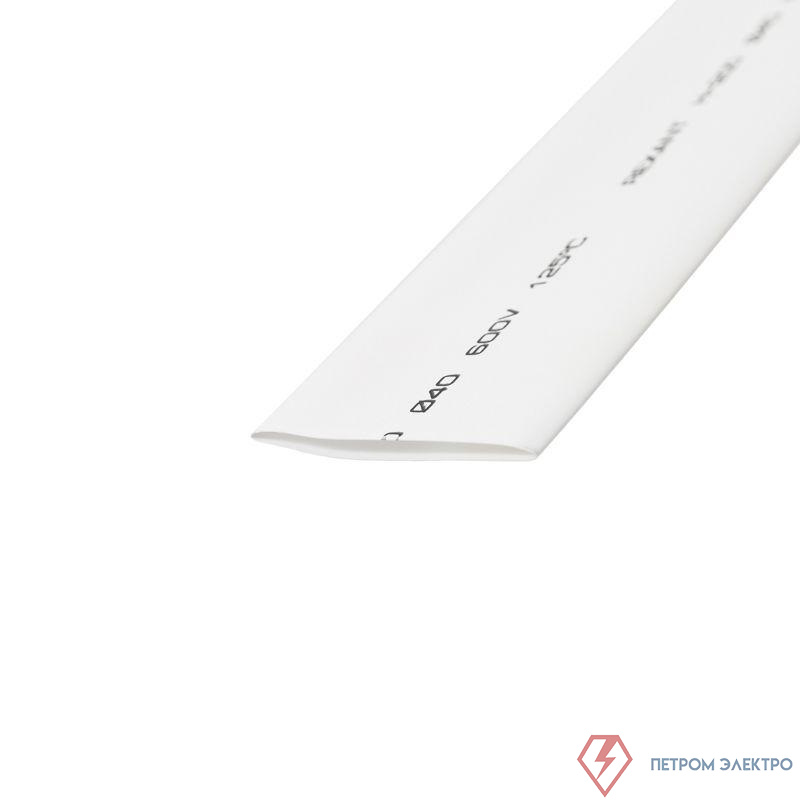 Трубка термоусадочная ТУТ нг 40.0/20.0 бел. 1м Rexant 24-0001