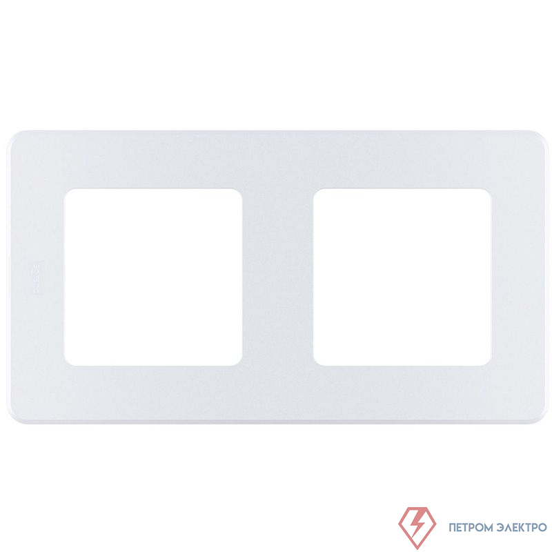 Рамка 2-м Inspiria жемчуж. IEK 673946