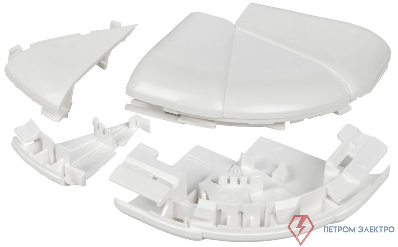 Угол для кабель-канала внешн. изменяемый 60-120град. для DLP 80х50 бел. ИЭК Leg 010622