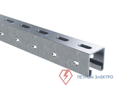 Профиль С-образный 41х41 L700 сталь 2мм гор. оцинк. DKC BPV4107HDZ