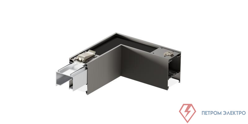Светильник светодиодный ДПО OF 20 S 12 OP 940 LC TW1 BK 175х175х75мм 12Вт 4000К IP20 Ra90 углов. со сквоз. проводкой для соед. OF 20 черн. Русский Свет 11112024227