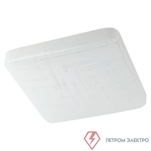 Светильник светодиодный Классик SPB-6-18 Nancy S квадратный потолочный без ДУ ЭРА Б0051092