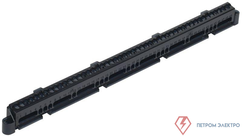 Суппорт для шин в корп. (ширина 18 мод.) TEKFOR IEK TF-KP00D-S-18