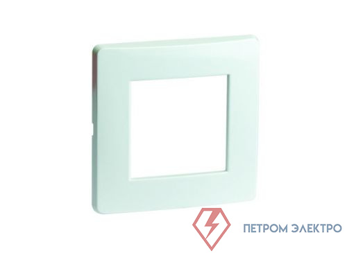 Рамка 1-м 2мод. Brava бел. RAL9010 DKC 75010W