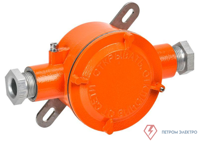 Коробка взрывозащищенная ВРК-21-24-1-d с 2 вводами IEK VRK11-34-2-24-D