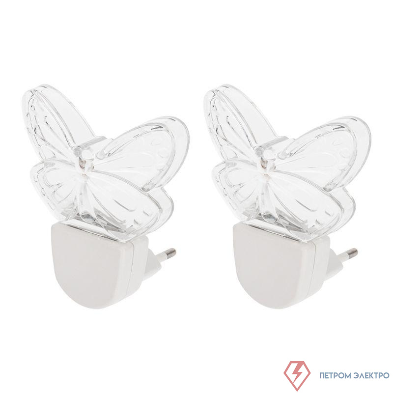 Ночник светодиодный МАХАОН бел. питание от сети AC 230 В/50Гц (уп.2шт) Rexant 75-0316-1