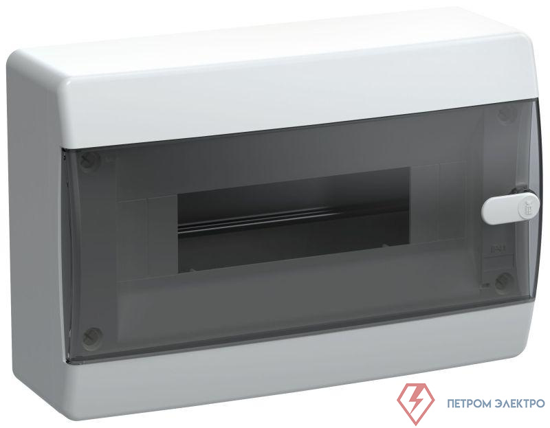 Корпус ЩРН-П-12 UNION Compact IP41 черн. прозр. дверь пластик. IEK UIC-KP12-N-12-41-K01