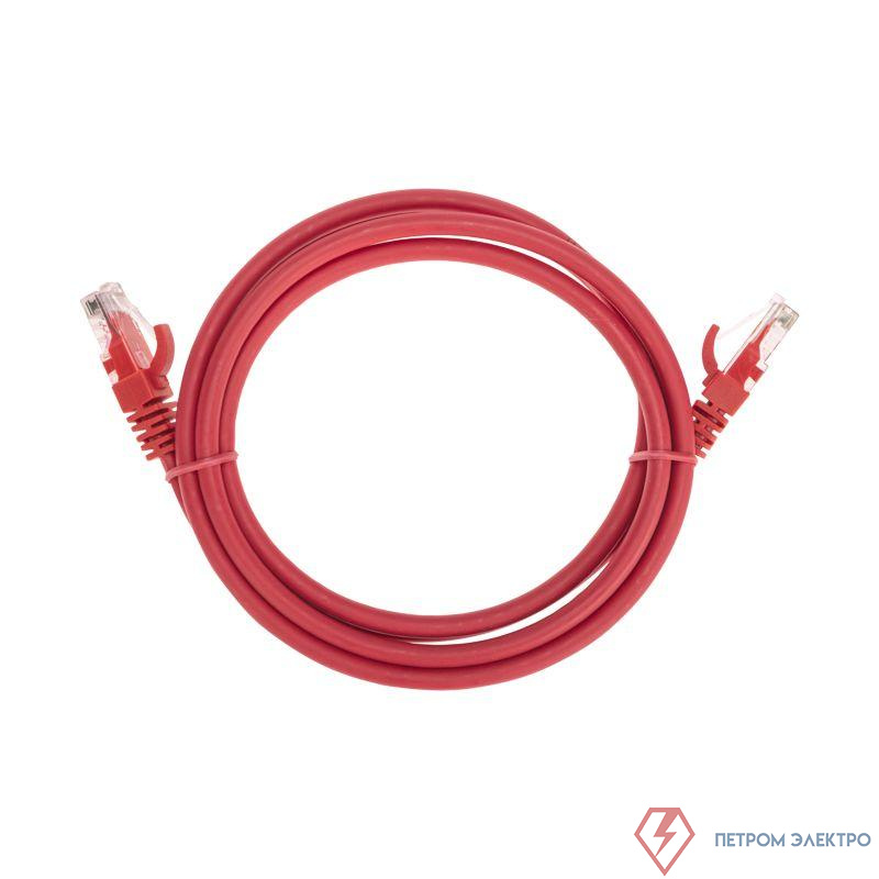 Патч-корд U/UTP CAT 6 RJ45-RJ45 26AWG LSZH красн. 1.5м Rexant 02-0293-105