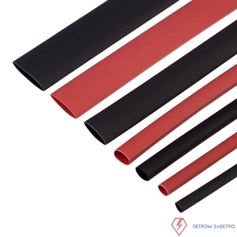 Набор трубок термоусадочных №6 MAXIMUM ТУТ нг (уп.14шт по 10см) Rexant 29-0106