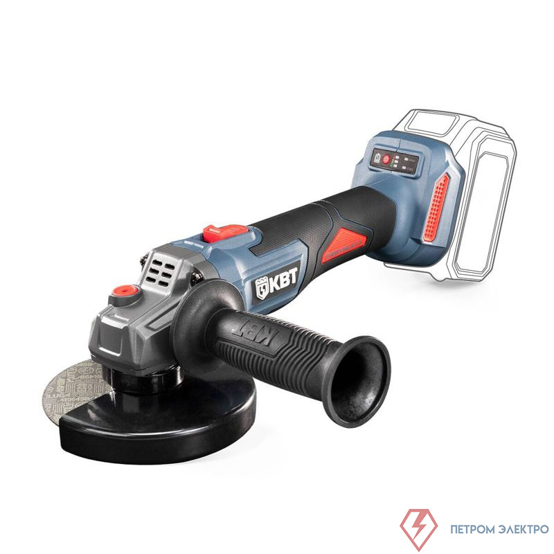 Машина шлифовальная угловая GB-20-125 (без АКБ и заряд. устр.) КВТ 104538