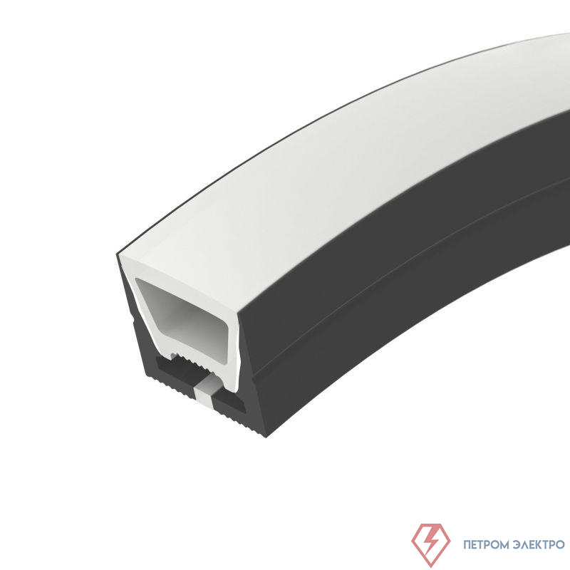 Профиль силиконовый WPH-FLEX-1616-TOP-S11-5m BLACK силикон (уп.5м) Arlight 045759