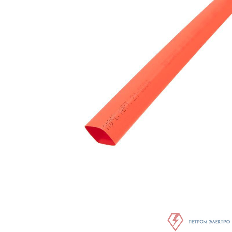 Трубка термоусадочная ТУТ нг 10.0/5.0 красн. 1м REXANT 21-0004
