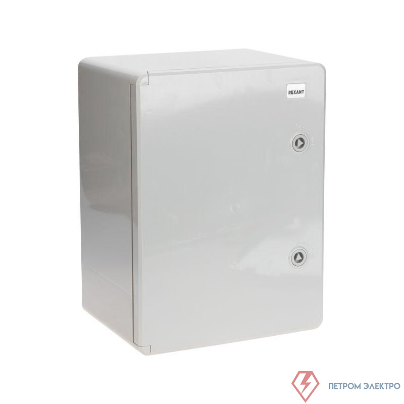 Корпус ЩМПп 400х300х220 УХЛ1 IP65 с монтажн. панелью ABS пластик. Rexant 11-0403