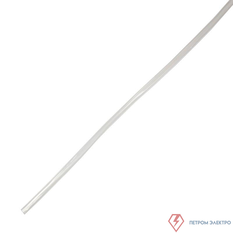 Трубка термоусадочная двустенная клеевая 12/4 (3:1) прозр. 1м Rexant 26-1209