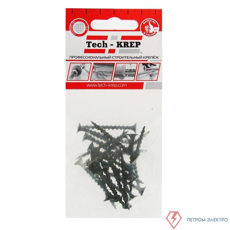 Саморез гипсокартон-дерево 3.8х41 (пакет) (уп.25шт) Zitar 102372