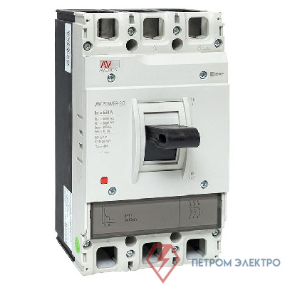 Выключатель автоматический 630А 100кА AV POWER-3/3 TR AVERES EKF mccb-33-630H-TR-av