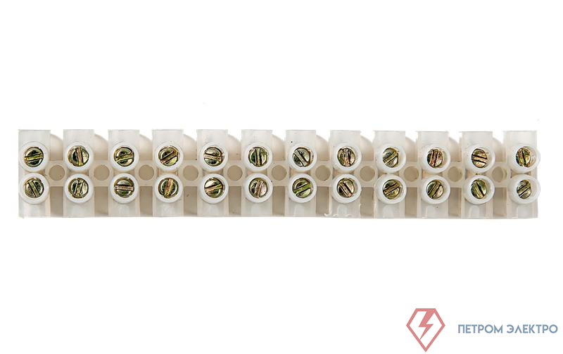 Колодка КЗВ 6-12 6А 1.5-4мм 12пар IN HOME 4690612032528