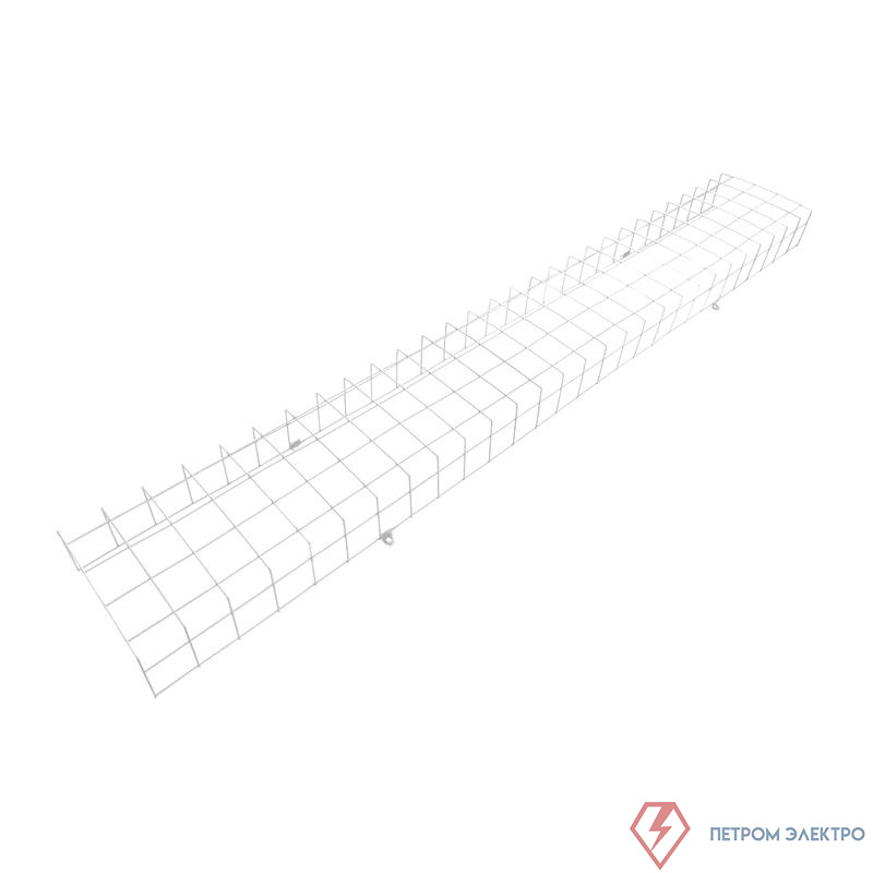 Решетка защитная 1600х264х95мм бел. JazzWay 5069466