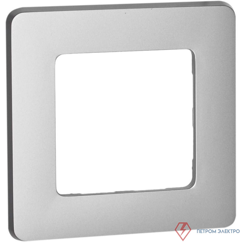 Рамка 1-м СП Inspiria IP20 алюм. IEK 673932