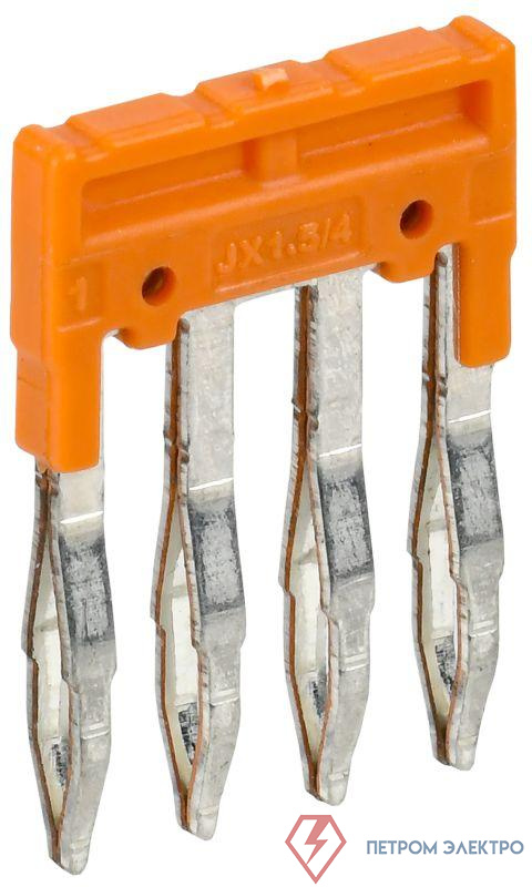 Перемычка гребенчатая для CP 1.5кв.мм 4PIN IEK YCT20-00-K03-001-EC-4P