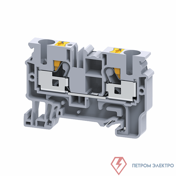 Клемма проходная push-in OptiClip CP-10-I-57А (0.5-10) сер. КЭАЗ 331842