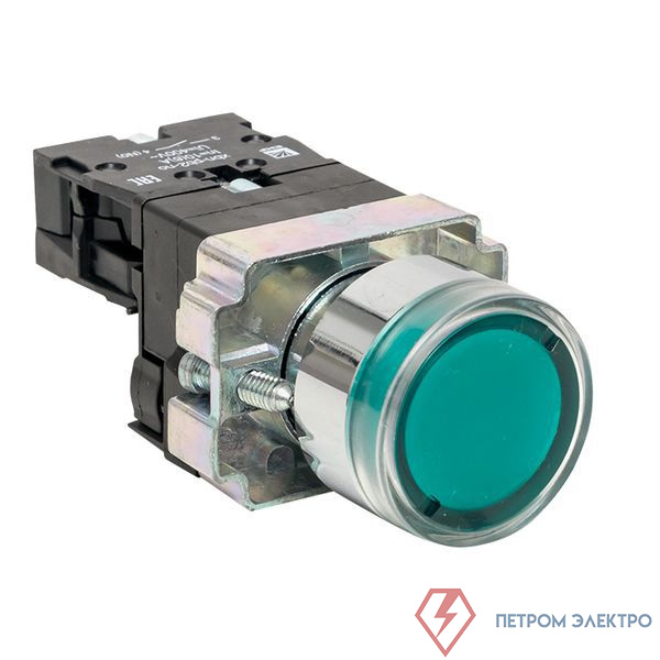 Кнопка BA31 с подсветкой 230В зел. NO PROxima EKF xb2-bw31-230