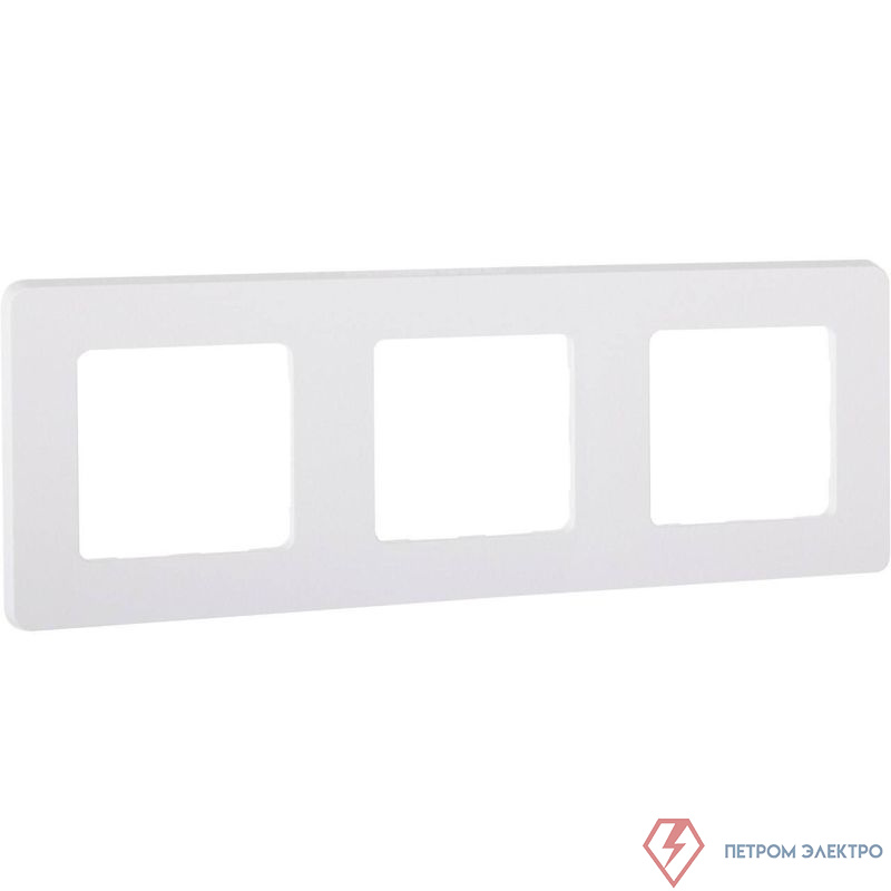 Рамка 3-м СП Inspiria IP20 бел. IEK 673950