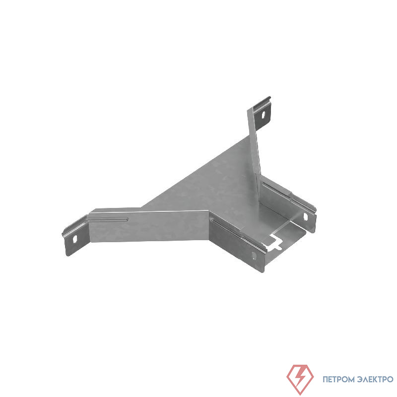 Ответвитель для лотка Т-образ. 100х50 "ПЛЮС" TUplus50-100 INOX304 КМ PL5701